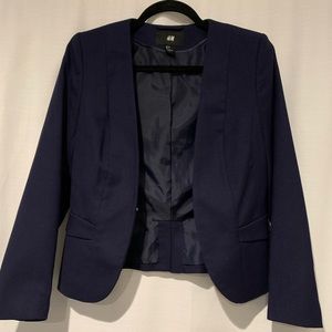 Navy blue blazer